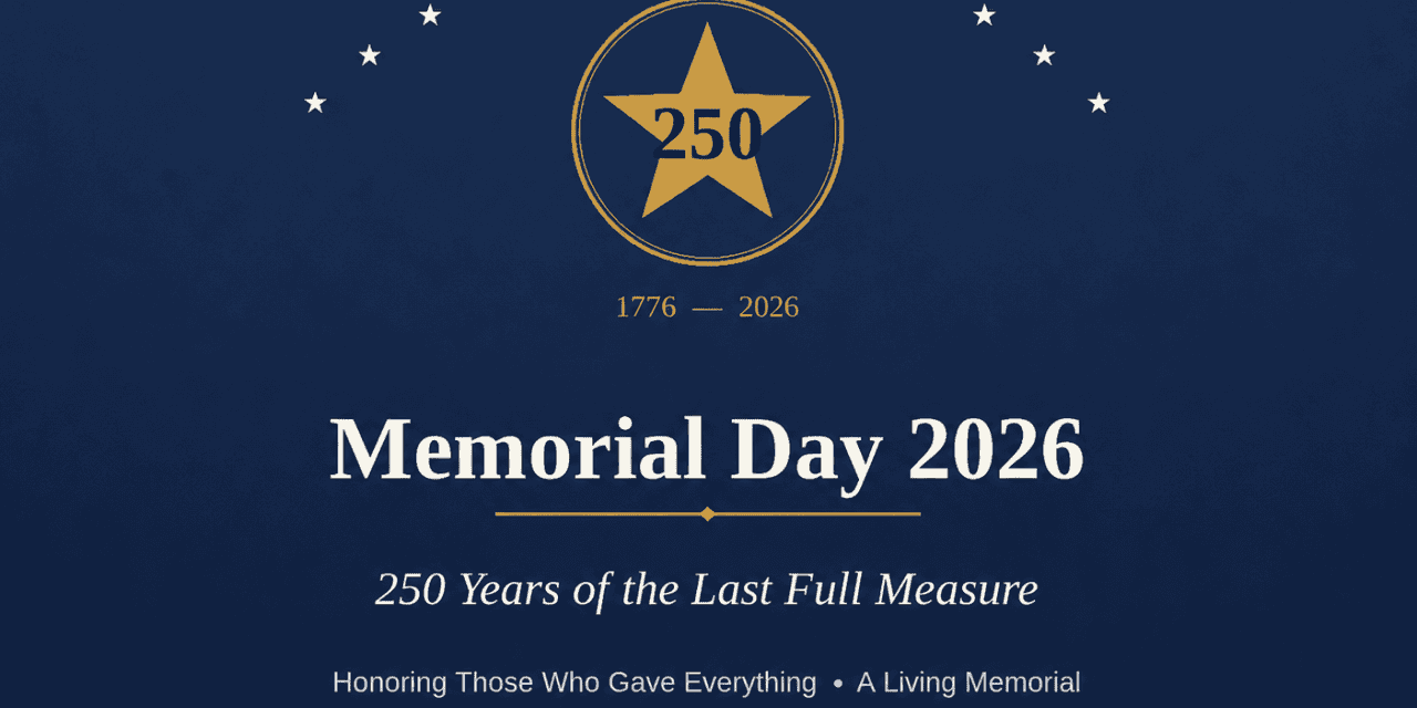 Memorial Day 2026: 250 Years of the Last Full Measure